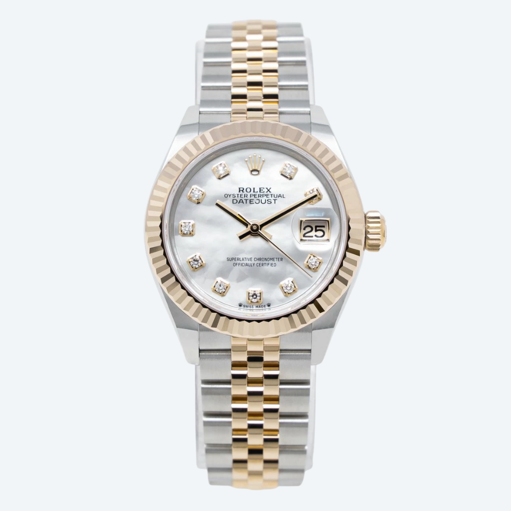 Lady-DateMerelyy RO. Yellow Golden  28 mm