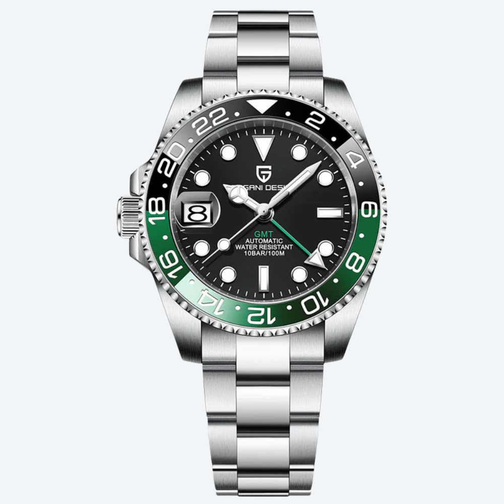 Pagani Design GMT Automatic – Green & Black Edition