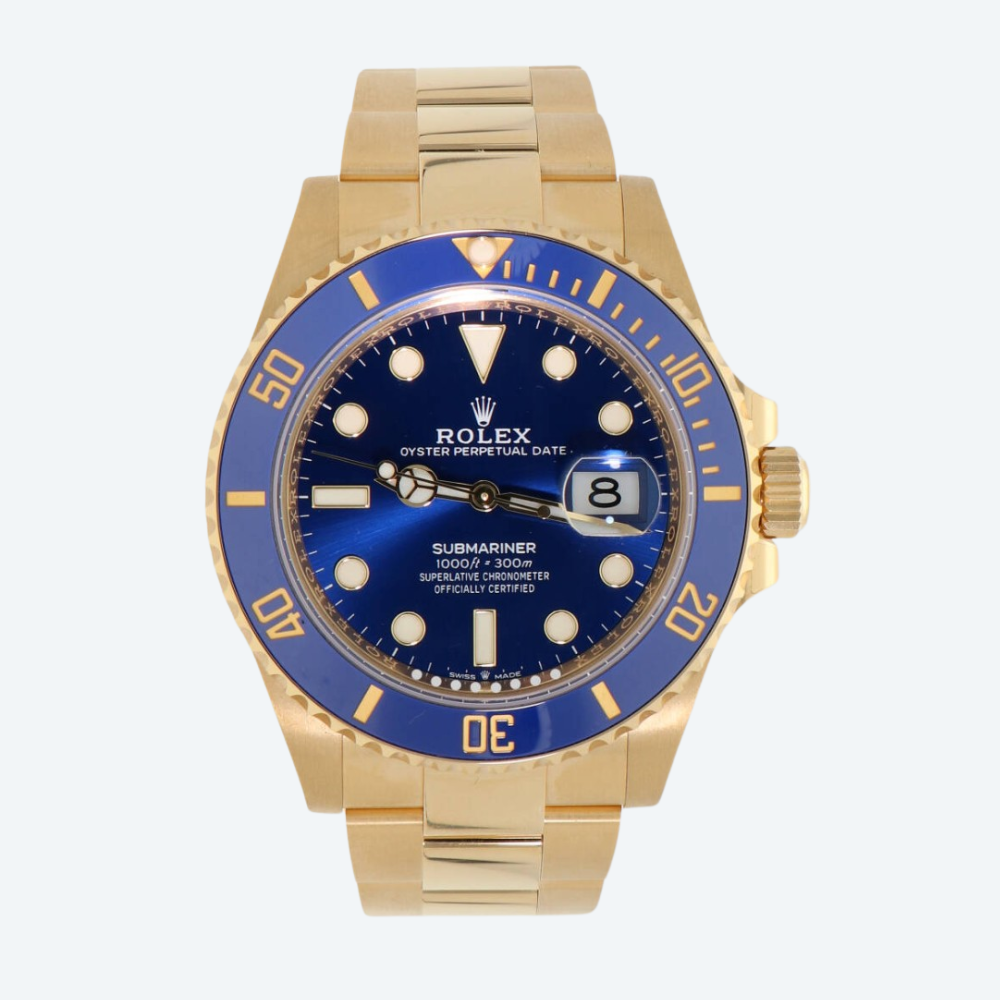 Submariner Green Gold + Submariner Blue Gold