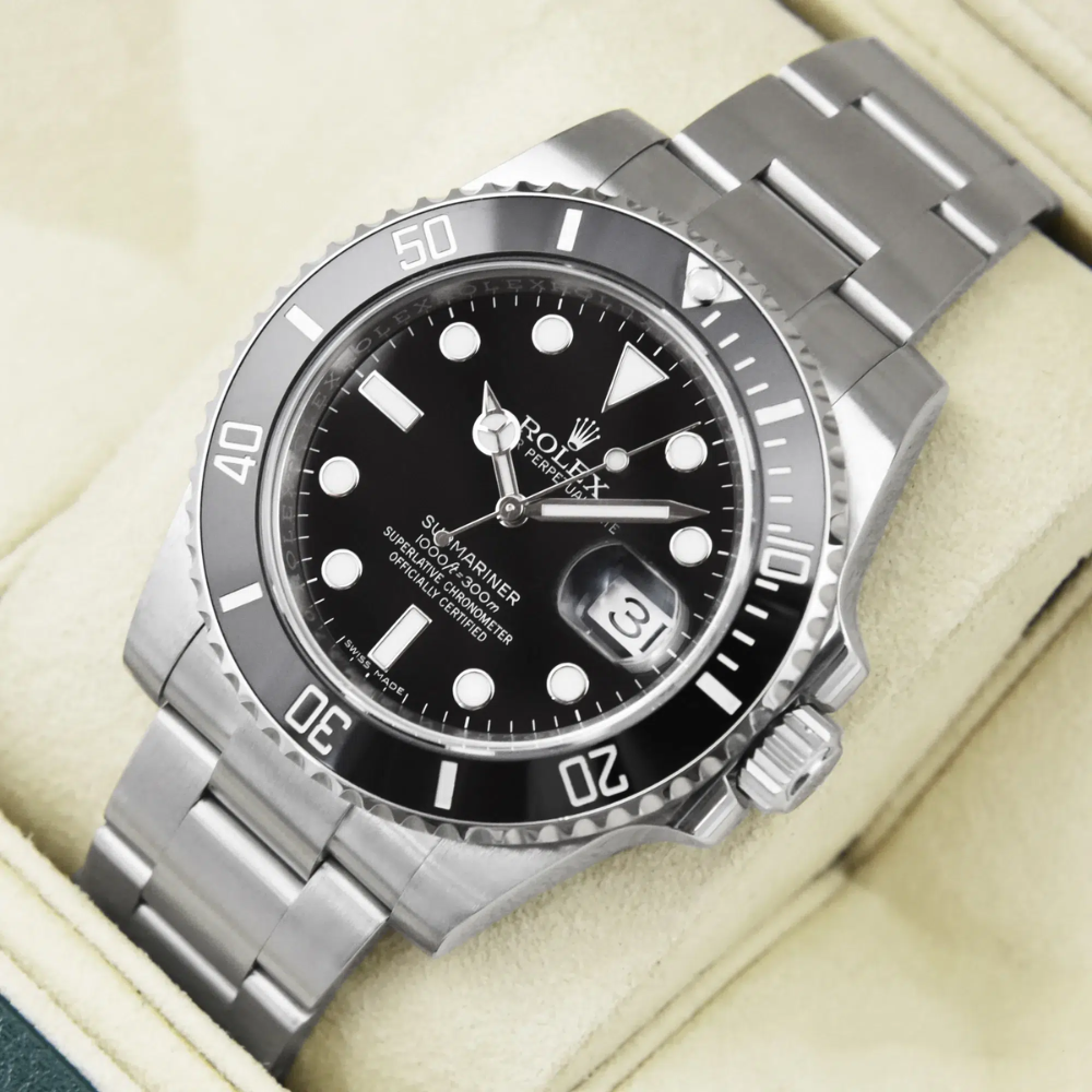 Submariner  Ro. Black 116610lv 40mm Steel