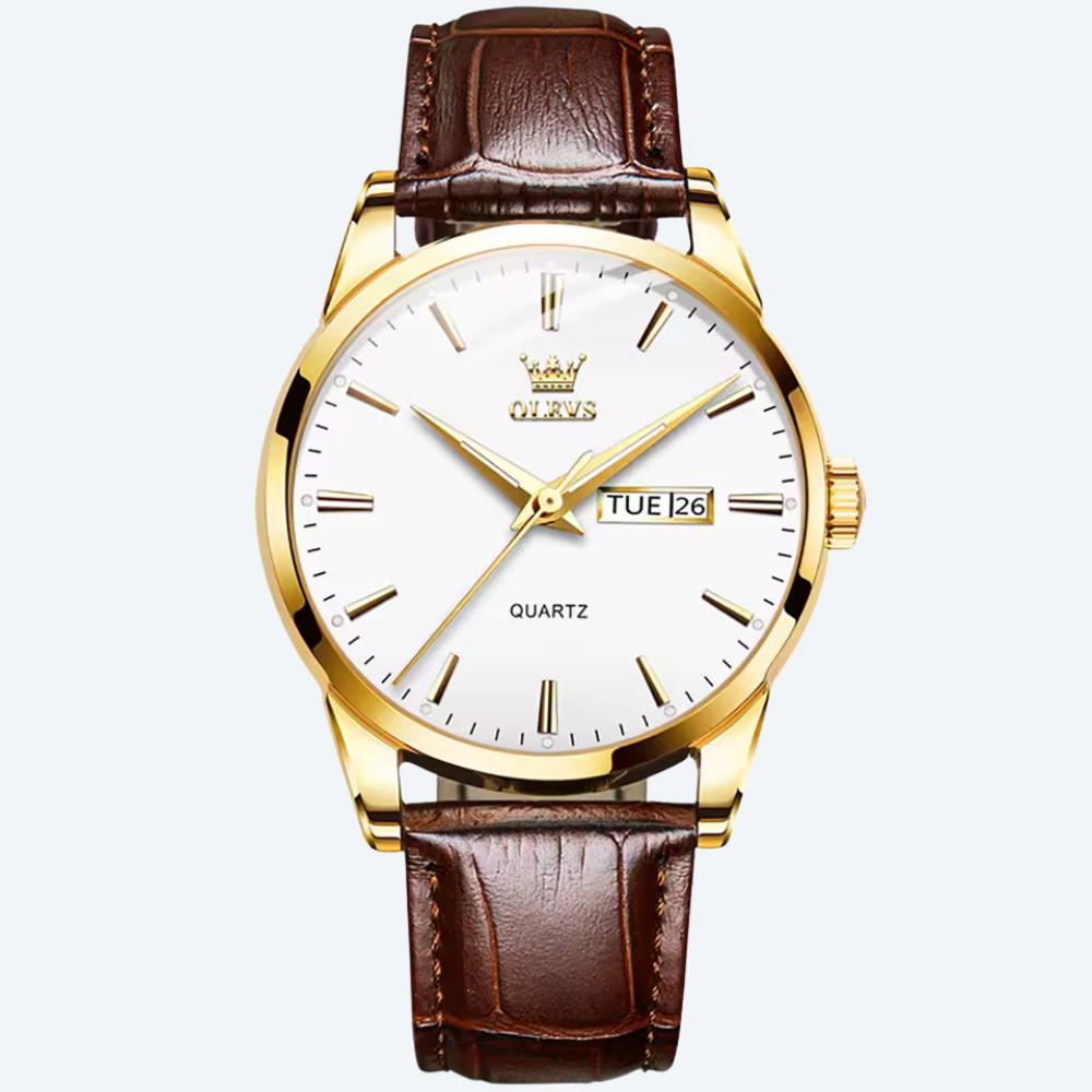 OLEVS Classic Day-Date Quartz Collection